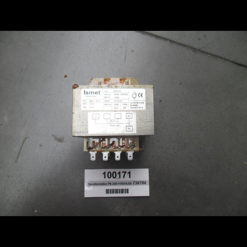 TRANSFORMATEUR P:240v/S:115v  517VA - P6