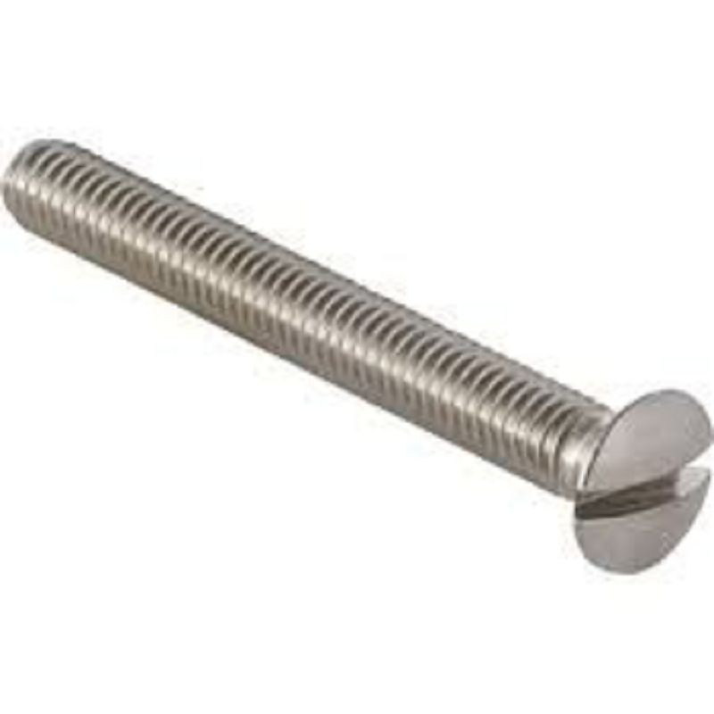 VIS M6x50 DIN 963A A2 FENDUE PLAT