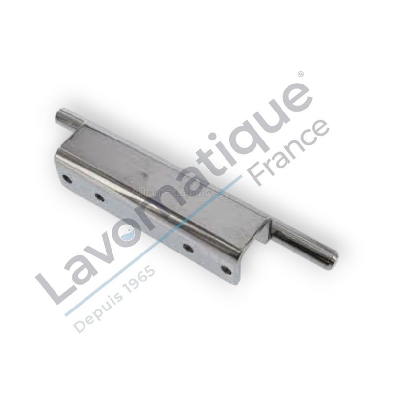 Door hinge (fixed part) stainless steal - OBSOLETE non Remplacé