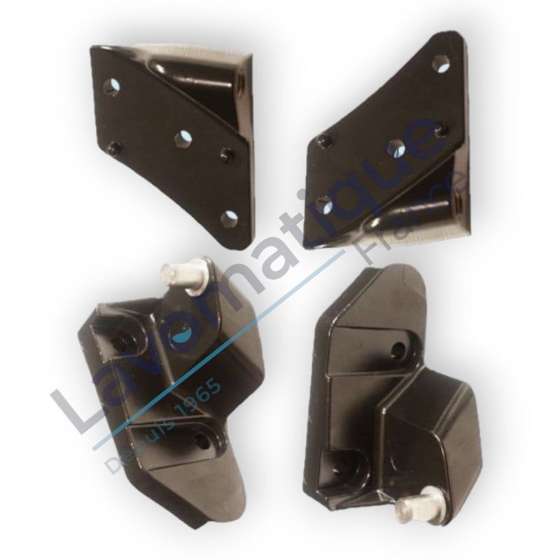 Set of hinges - Cataphoric black