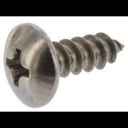 SCREW,SS,8-18X1/2"PL,TH,SMS