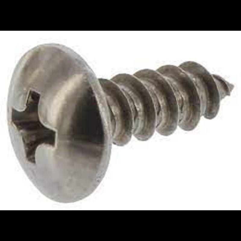 SCREW,SS,8-18X1/2"PL,TH,SMS