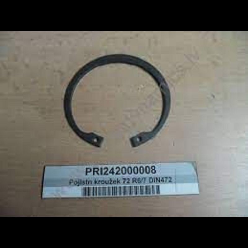 Retaining ring for bores 72   DIN472